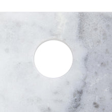 Load image into Gallery viewer, White and Grey Marble Cutting Board Handmade in Mexico - Mesa in White | NOVICA