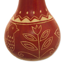 Load image into Gallery viewer, Set of 4 Dried Gourd Peacock Ornaments from Peru - Andean Peacocks | NOVICA