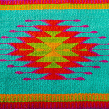 Load image into Gallery viewer, Colorful Wool Hand Loomed Cushion Cover - Oaxacan Sunset | NOVICA