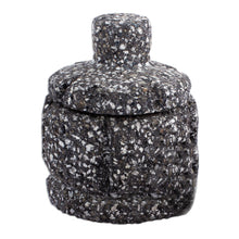 Load image into Gallery viewer, Hand Carved Basalt Trinket Box with Lid - Ancient Ways | NOVICA