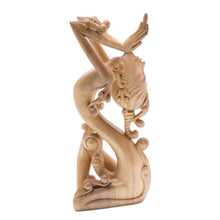 Load image into Gallery viewer, Hand Carved Crocodile Wood Statuette - Acintya | NOVICA