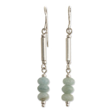 Load image into Gallery viewer, Natural Andean Opal Earrings - Dot and Dash | NOVICA