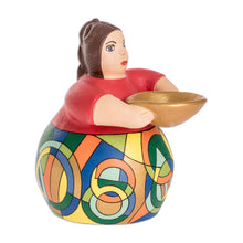 Load image into Gallery viewer, Hand-crafted Ceramic Female Sculpture From Nicaragua - Cultura | NOVICA