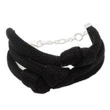 Load image into Gallery viewer, Woven Wristband Bracelet - Love Ties | NOVICA