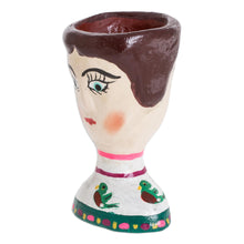 Load image into Gallery viewer, Unique Hand Painted Plant Pot - Alma | NOVICA