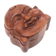 Load image into Gallery viewer, Buddha-Themed Suar Wood Puzzle Box - Buddha's Secret | NOVICA