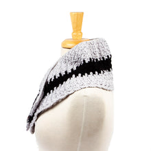 Load image into Gallery viewer, Cotton Blend Light Grey Neck Warmer From Mexico - Autumn Skies | NOVICA
