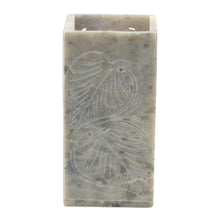 Load image into Gallery viewer, Hand Carved Soapstone Pen Holder from India - Office Order | NOVICA