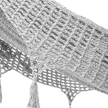 Load image into Gallery viewer, All Cotton Rope Hammock in Grey (Triple) - Mirage in Grey | NOVICA