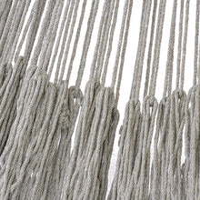 Load image into Gallery viewer, All Cotton Rope Hammock in Grey (Triple) - Mirage in Grey | NOVICA