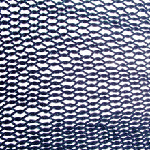 Load image into Gallery viewer, Fringed Navy Blue Cotton Hammock from Mexico (Triple) - Navy Blue Cascade | NOVICA