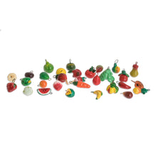 Load image into Gallery viewer, Mini Tropical Fruit Ornaments (Set of 30) from Guatemala - Tropical Flavors | NOVICA