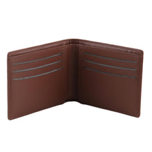 Load image into Gallery viewer, Hand Crafted Men's Brown Leather Wallet - Versatility | NOVICA