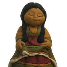 Load image into Gallery viewer, Andean Ceramic Nativity Set with Alpacas from Peru - Suri Nativity | NOVICA