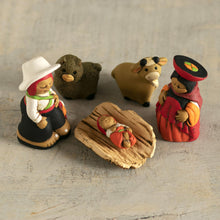Load image into Gallery viewer, Traditional Andean Nativity Scene from Peru - Andean Christmas Scene | NOVICA