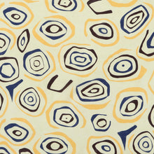 Load image into Gallery viewer, Balinese Hand Crafted 100% Silk Bandana in Yellow and Black - Muse | NOVICA