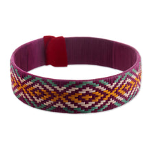 Load image into Gallery viewer, Artisan Crafted Multicolored Cuff Bracelet - Dance of Eternal Nature | NOVICA