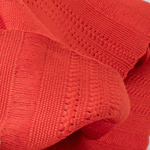 Load image into Gallery viewer, Coral Cotton Shawl from Guatemala - Coral Reef | NOVICA