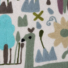 Load image into Gallery viewer, Chain-Stitched Wool and Cotton Wall Hanging - Together Again | NOVICA