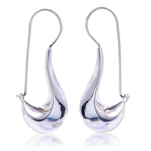 Load image into Gallery viewer, Hand Crafted Sterling Silver Drop Earrings - Rise and Shine | NOVICA