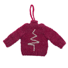 Load image into Gallery viewer, Wool Ornaments from Peru (Set of 6) - Winter Warmers | NOVICA