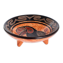 Load image into Gallery viewer, Pre-Hispanic Replica Terracotta Toucan Ceramic Catchall - Chorotega Toucan | NOVICA