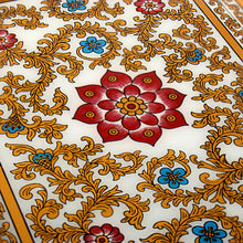 Load image into Gallery viewer, Hand Painted Serving Tray - Colonial Lotus | NOVICA