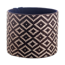 Load image into Gallery viewer, Wide Natural Fiber Cuff Bracelet - Deep Meditation | NOVICA