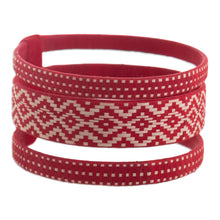 Load image into Gallery viewer, Handcrafted Natural Fiber Bracelet - Protective Flame | NOVICA