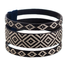 Load image into Gallery viewer, Woven Natural Fiber Cuff - Community of Peace | NOVICA