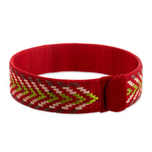 Load image into Gallery viewer, Multicolored Cuff Bracelet - Prosperous Valley | NOVICA