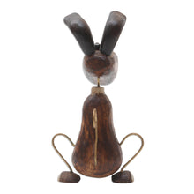 Load image into Gallery viewer, Albesia Wood Dog-Motif Statuette from Bali - My Best Friend | NOVICA