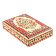 Load image into Gallery viewer, Artisan Crafted Tree Motif Jewelry Box - Kashmir Flavor | NOVICA