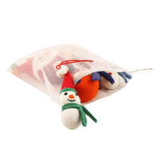 Load image into Gallery viewer, Artisan Crafted Christmas Ornaments (Set of 5) - Christmas Friends | NOVICA