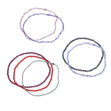 Load image into Gallery viewer, Thai Gemstone Beaded Stretch Bracelets (Set of 7) - Lucky Week | NOVICA