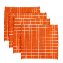 Load image into Gallery viewer, Burnt Orange 100% Cotton Handwoven Placemats (Set of 4) - Chiapas Spice | NOVICA