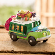 Load image into Gallery viewer, Green Old Time Bus