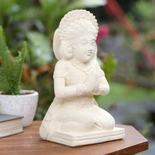 Load image into Gallery viewer, Handmade Balinese Sandstone Sculpture - Balinese Jegeg | NOVICA