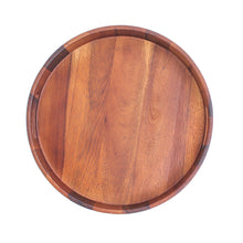 Load image into Gallery viewer, Hand Carved Raintree Wood Serving Tray - Hand and Foot | NOVICA