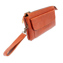 Load image into Gallery viewer, Classic Design Leather Wristlet with Various Compartments - Bajio Bound | NOVICA