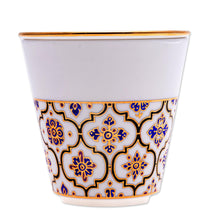 Load image into Gallery viewer, Lidded Benjarong Porcelain Mug from Thailand - Five Colors | NOVICA