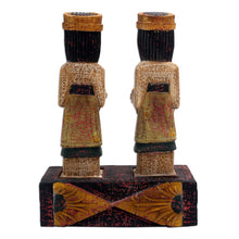 Load image into Gallery viewer, Hand Made Albesia Wood Statuette - Accompanying Ceng Ceng | NOVICA