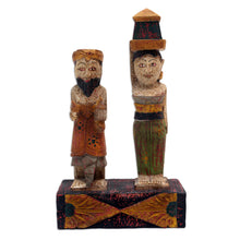 Load image into Gallery viewer, Hand Carved Albesia Wood Statuette - Sulinggih | NOVICA