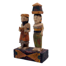 Load image into Gallery viewer, Hand Carved Albesia Wood Statuette - Sulinggih | NOVICA