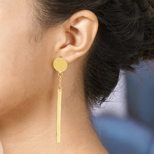 Load image into Gallery viewer, Artisan Crafted Gold-Plated Dangle Earrings - Golden Fire | NOVICA