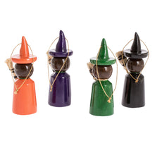 Load image into Gallery viewer, Reclaimed Wooden Ornaments from Guatemala (Set of 4) - Halloween | NOVICA