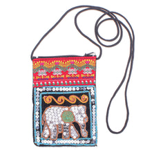 Load image into Gallery viewer, Small Thai-Style Sling - Elephant Dazzle | NOVICA