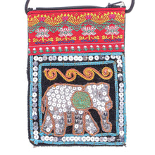 Load image into Gallery viewer, Small Thai-Style Sling - Elephant Dazzle | NOVICA
