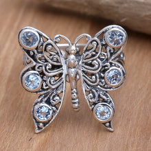 Load image into Gallery viewer, Pretty Butterfly in Blue