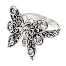 Load image into Gallery viewer, Pretty Butterfly in Blue